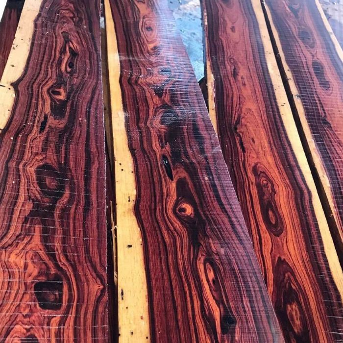 Ứng dụng gỗ cẩm lai