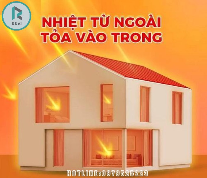 Nguyên nhân tường bị nóng