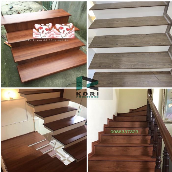 Báo giá ván sàn gỗ công nghiệp lam cầu thang