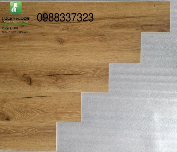 Sàn Nhựa VFloor Lucky Floor LK484 4mm