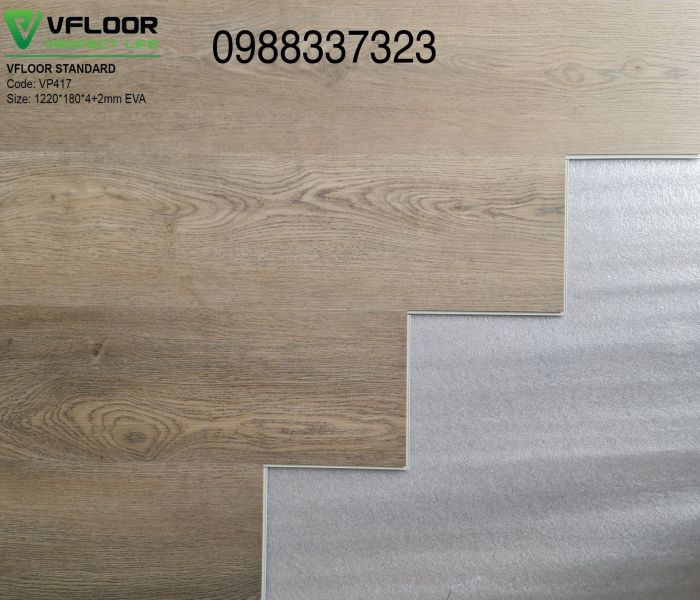 Sàn Nhựa VFloor Stardard VP417 4mm