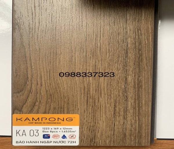 Sàn Gỗ Kampong 12mm KA03