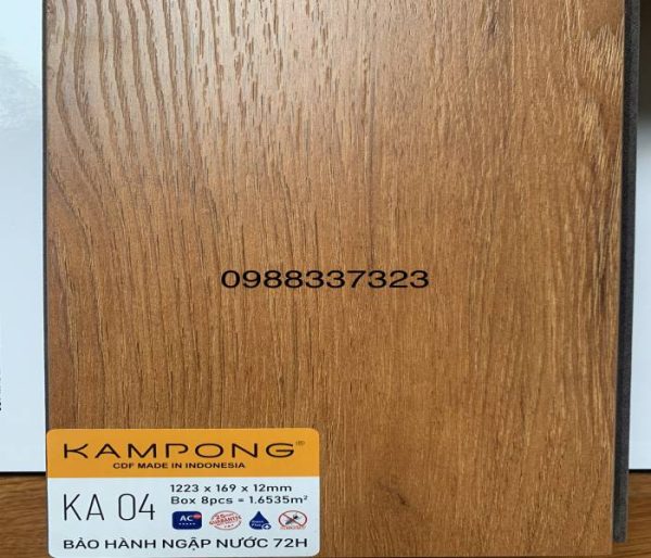 Sàn Gỗ Kampong 12mm KA04