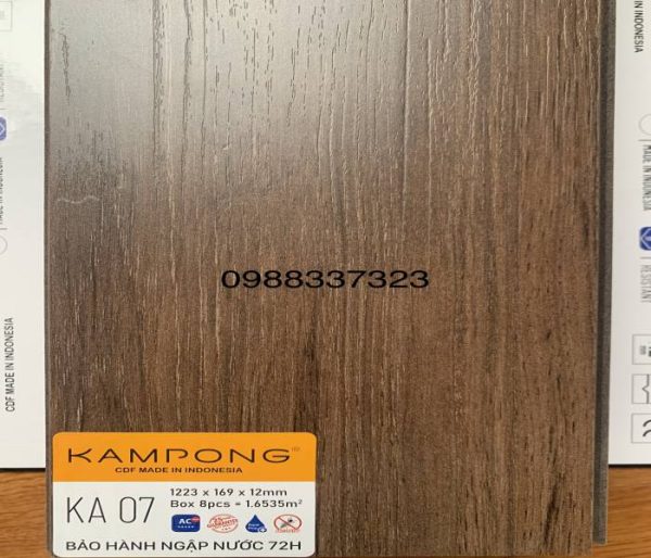 Sàn Gỗ Kampong 12mm KA07