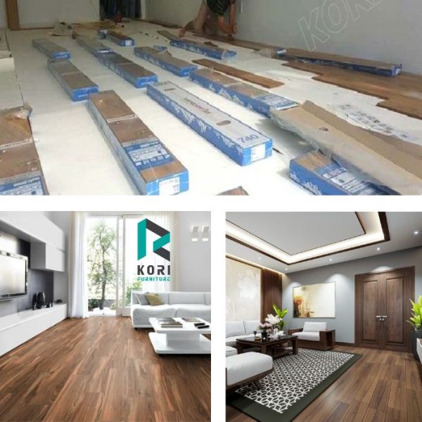 cách thi công sàn gỗ kronohome