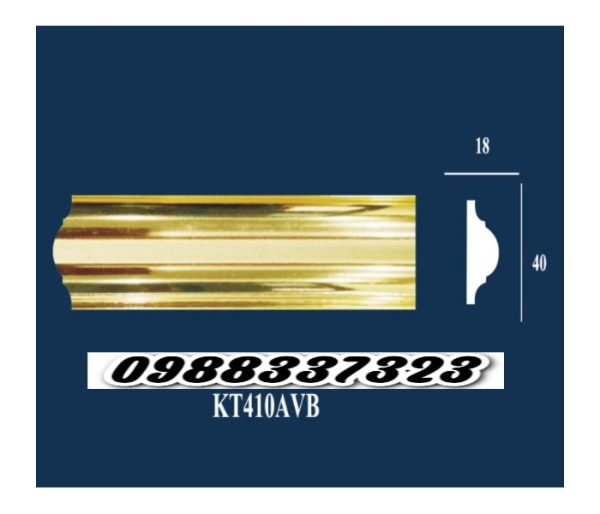 Phào Chỉ Tường 40mm KT410AVB