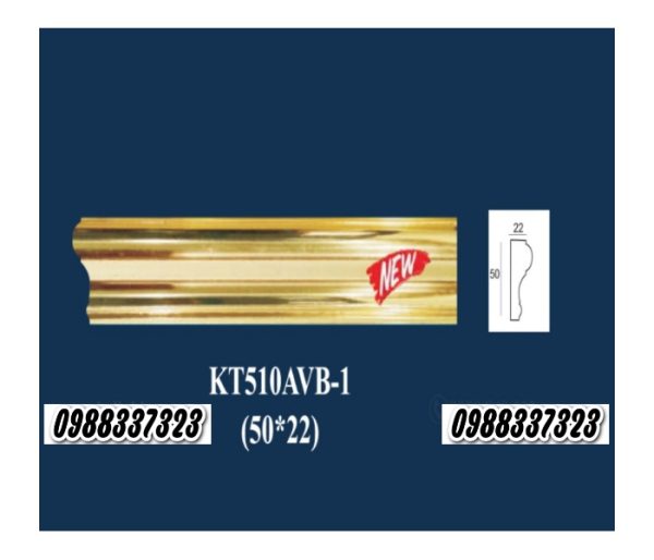 Phào chỉ tường 50mm KT510AVB-1