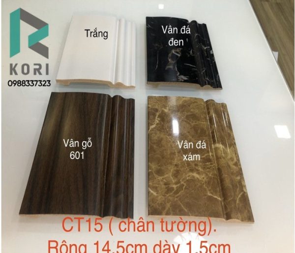 Phào chỉ chân tường 150mm