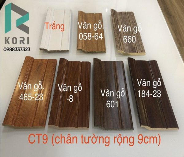 Phào chỉ chân tường 90mm