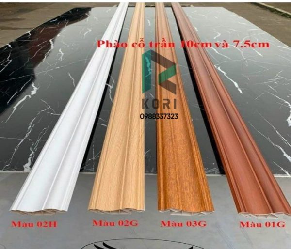 Phào cổ trần pvc nano