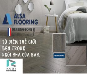 Sàn Gỗ Xương Cá Alsa