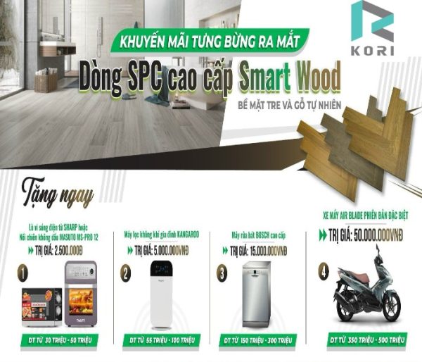 Sàn Nhựa Smart Wood Flooring