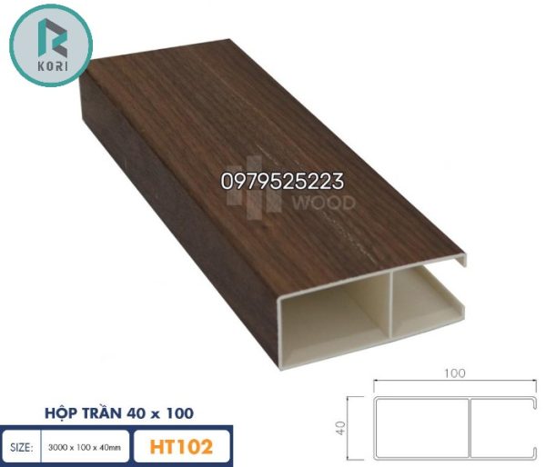 Lam Hộp Treo Trần 40x100 HT102