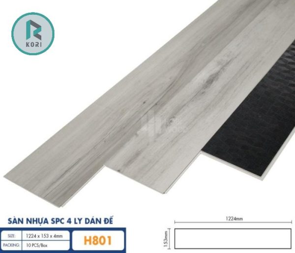 Sàn Nhựa Hobi Wood H801