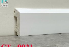 Phào Chân Tường Màu Trắng