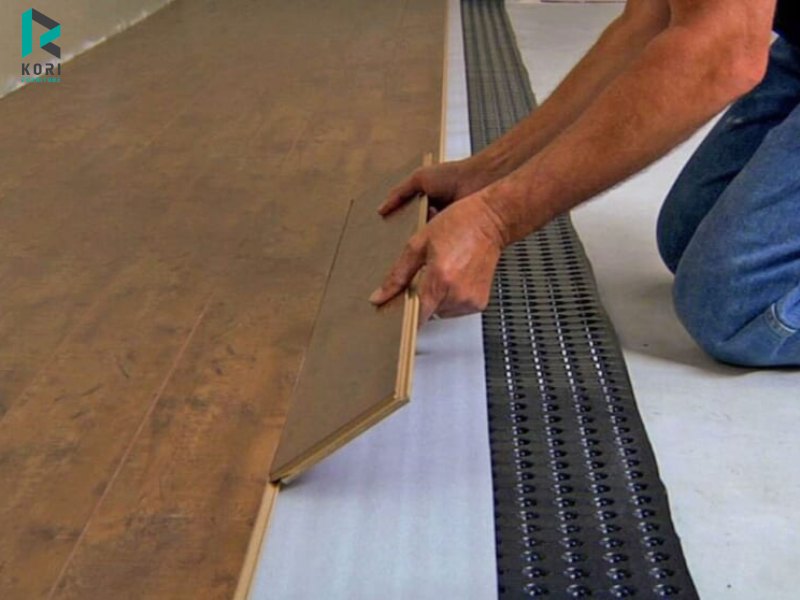 Sàn gỗ công nghiệp sử dụng phổ biến tại các chung cư