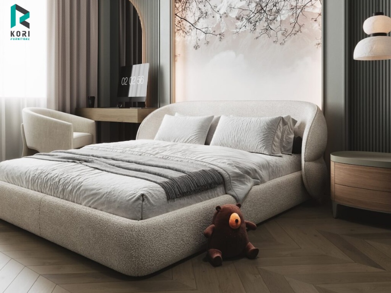 Ưu tiên chọn sàn có gam màu ấm cúng cho phòng ngủ