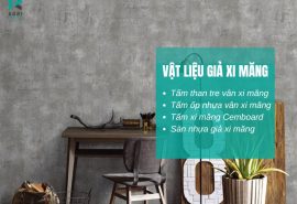 Vật Liệu Giả Bê Tông: Phân Loại, Ưu Điểm Và Ứng Dụng Thực Tế