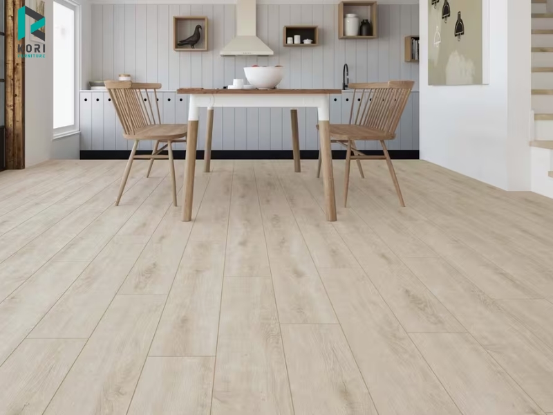 Chọn sàn gỗ màu trắng phụ thuộc vào nhu cầu sử dụng